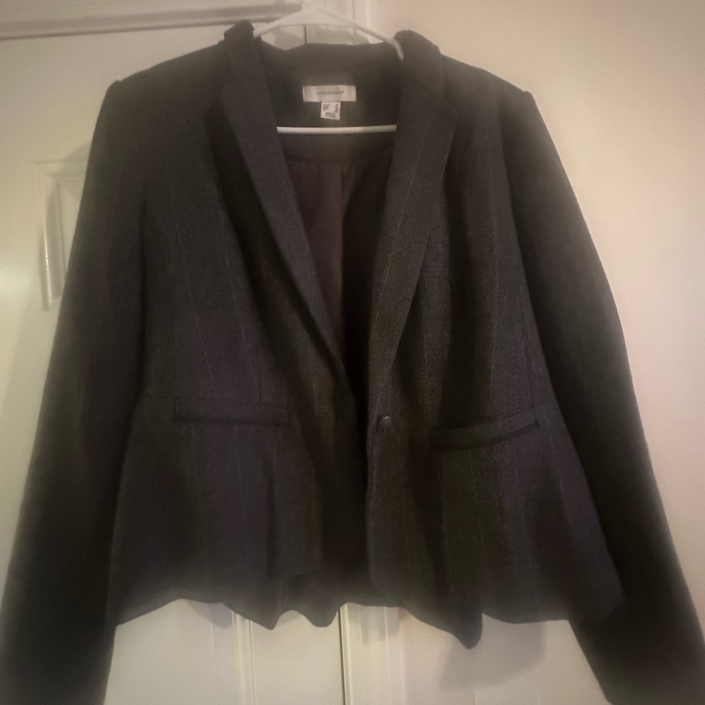 Atmosphere Women's Charcoal Brown Multi colored Blazer